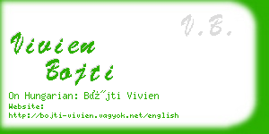 vivien bojti business card